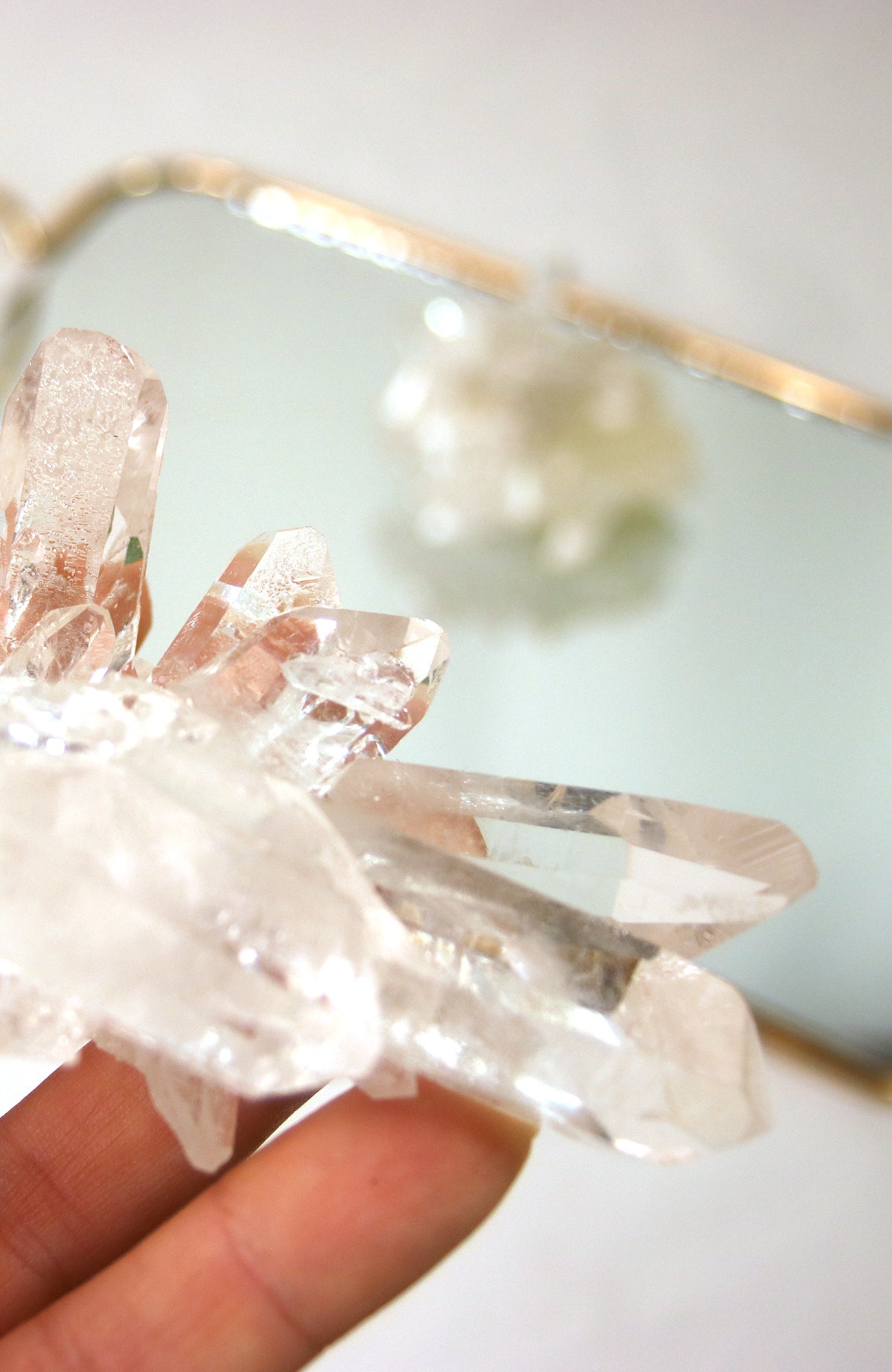 Clear Quartz Cluster AAA